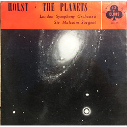 Gustav Holst / The London Symphony Orchestra / Sir Malcolm Sargent The Planets Vinyl LP USED