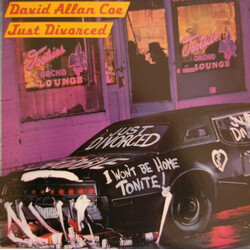 David Allan Coe Just Divorced Vinyl LP USED