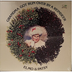 Elmo And Patsy Grandma Got Run Over By A Reindeer Vinyl LP USED