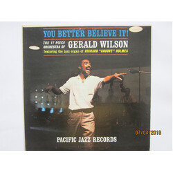 Gerald Wilson Orchestra You Better Believe It! Vinyl LP USED