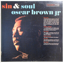 Oscar Brown Jr. Sin & Soul Vinyl LP USED