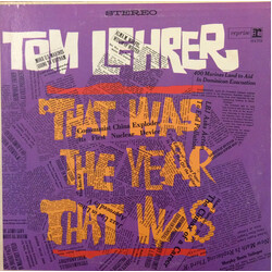 Tom Lehrer That Was The Year That Was Vinyl LP USED