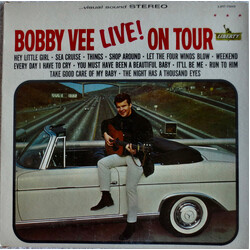 Bobby Vee Live! On Tour Vinyl LP USED