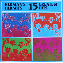 Herman's Hermits 15 Greatest Hits Vinyl LP USED