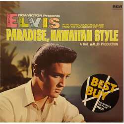 Elvis Presley Paradise, Hawaiian Style Vinyl LP USED