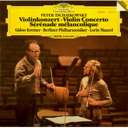 Pyotr Ilyich Tchaikovsky / Gidon Kremer / Berliner Philharmoniker / Lorin Maazel Violinkonzert, Sérénade Mélancolique Vinyl LP USED