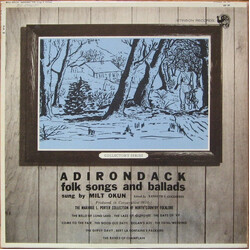 Milton Okun Adirondack Folk Songs And Ballads Vinyl LP USED