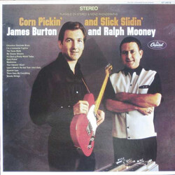 James Burton / Ralph Mooney Corn Pickin' And Slick Slidin' Vinyl LP USED