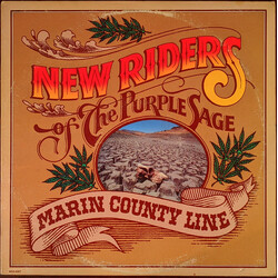 New Riders Of The Purple Sage Marin County Line Vinyl LP USED