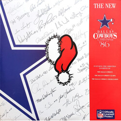 Various Dallas Cowboys Christmas '86 Vinyl LP USED