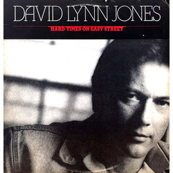 David Lynn Jones Hard Times On Easy Street Vinyl LP USED