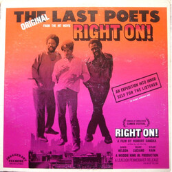The Last Poets Right On! (Original Soundtrack) Vinyl LP USED