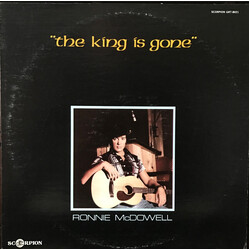 Ronnie McDowell The King Is Gone Vinyl LP USED