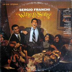 Sergio Franchi Wine & Song Vinyl LP USED