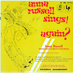 Anna Russell Anna Russell Sings! Again? Vinyl LP USED