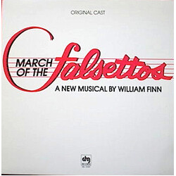 William Finn March Of The Falsettos Vinyl LP USED