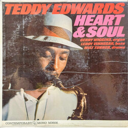 Teddy Edwards Heart & Soul Vinyl LP USED