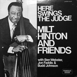 Milt Hinton And Friends / Ben Webster / Jon Faddis / Budd Johnson Here Swings The Judge Vinyl LP USED