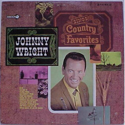 Johnny Wright (2) Sings Country Favorites Vinyl LP USED