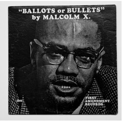 Malcolm X Ballots Or Bullets Vinyl LP USED