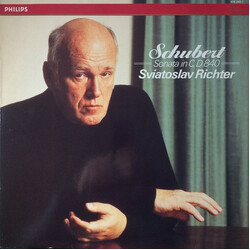 Franz Schubert / Sviatoslav Richter Sonata In C, D.840 Vinyl LP USED