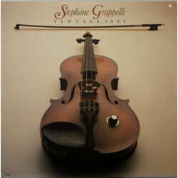 Stéphane Grappelli Vintage 1981 Vinyl LP USED