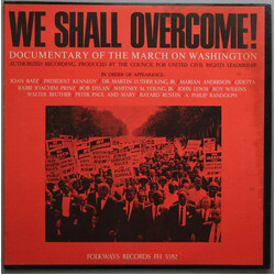 Various We Shall Overcome! (Documentary Of The March On Washington) Vinyl LP USED