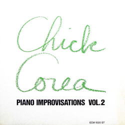 Chick Corea Piano Improvisations Vol. 2 Vinyl LP USED