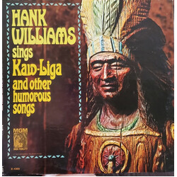 Hank Williams Sings Kaw-Liga And Other Humorous Songs Vinyl LP USED