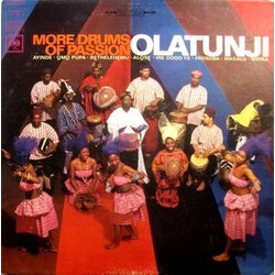 Babatunde Olatunji More Drums Of Passion Vinyl LP USED