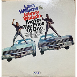 Larry Williams & Johnny Watson Two For The Price Of One Vinyl LP USED