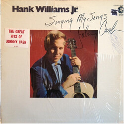 Hank Williams Jr. Singing My Songs (Johnny Cash) Vinyl LP USED