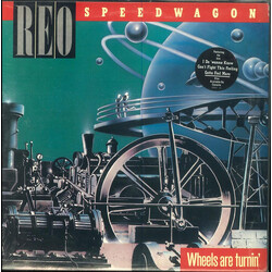 REO Speedwagon Wheels Are Turnin' Vinyl LP USED