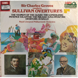 Royal Liverpool Philharmonic Orchestra / Sir Charles Groves / Sir Arthur Sullivan Sullivan Overtures Vinyl LP USED