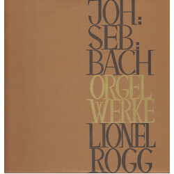 Lionel Rogg Orgelwerke Vinyl LP USED