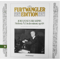 Johannes Brahms / Wilhelm Furtwängler Sinfonia N.1 In Do Minore Op. 68 Vinyl LP USED