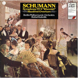 Robert Schumann / Berliner Philharmoniker / Rafael Kubelik Symphony No. 3 "Rhenish" / Manfred Overture Vinyl LP USED