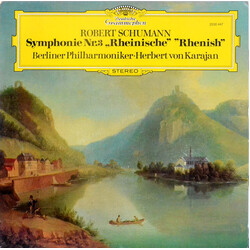 Robert Schumann / Berliner Philharmoniker / Herbert von Karajan Symphonie Nr.3 "Rheinische" "Rhenish" Vinyl LP USED