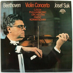 Ludwig van Beethoven / Josef Suk / The Czech Philharmonic Orchestra / Franz Konwitschny Violin Concerto In D Major, Op. 61 Vinyl LP USED