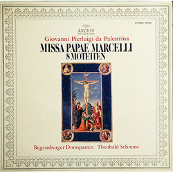 Giovanni Pierluigi da Palestrina / Regensburger Domspatzen / Theobald Schrems Missa Papae Marcelli / 8 Motetten Vinyl LP USED