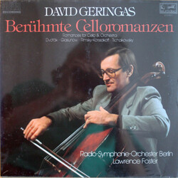 David Geringas / Lawrence Foster / Radio-Symphonie-Orchester Berlin Berühmte Celloromanzen - Romances For Cello & Orchestra Vinyl LP USED