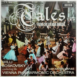 Johann Strauss Jr. / Willi Boskovsky / Wiener Philharmoniker / Anton Karas Tales From The Vienna Woods Vinyl LP USED