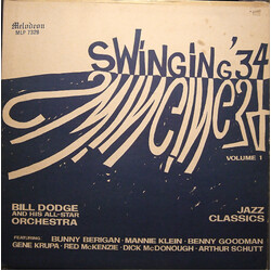 Bill Dodge And His All-Star Orchestra Swinging ’34, Volume 1 Vinyl LP USED