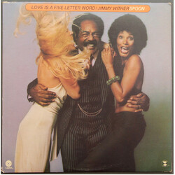 Jimmy Witherspoon Love Is A Five Letter Word Vinyl LP USED