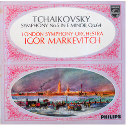 Pyotr Ilyich Tchaikovsky / The London Symphony Orchestra / Igor Markevitch SYMPHONY No.5 IN E MINOR, Op.64 Vinyl LP USED