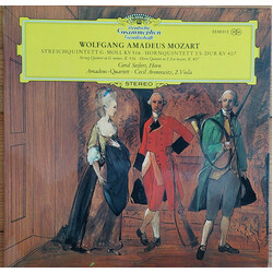Wolfgang Amadeus Mozart / Gerd Seifert / Amadeus-Quartett / Cecil Aronowitz Streichquintett G-Moll KV 516 Hornquintett ES-Dur KV 407 Vinyl LP USED
