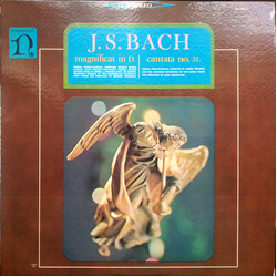 Johann Sebastian Bach / Various Magnificat In D. / Cantata No. 51. Vinyl LP USED