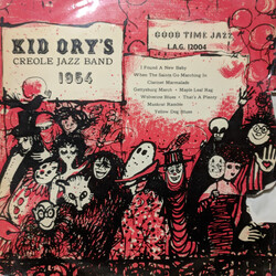 Kid Ory And His Creole Jazz Band 1954 Vinyl LP USED