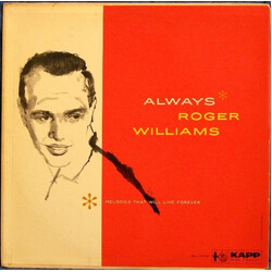 Roger Williams (2) Always Vinyl LP USED