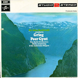 Sir John Barbirolli / Edvard Grieg / Hallé Orchestra / Sheila Armstrong / The Ambrosian Singers Peer Gynt Vinyl LP USED